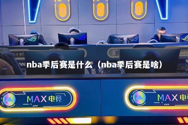 nba季后赛是什么（nba季后赛是啥）